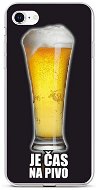 TopQ Kryt iPhone SE 2022 silikón Pivo 74039 - Kryt na mobil