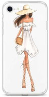 TopQ Cover iPhone SE 2022 silicone Lady 5 74032 - Phone Cover