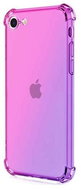 TopQ Cover iPhone SE 2022 silicone Shock rainbow pink-purple 74162 - Phone Cover