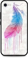 TopQ Cover LUXURY iPhone SE 2022 hard Feather 74112 - Phone Cover