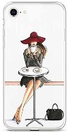 TopQ Cover iPhone SE 2022 silicone Lady 6 74034 - Phone Cover
