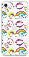 TopQ Cover iPhone SE 2022 silicone Chunky Unicorns 73950 - Phone Cover
