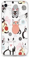 TopQ Cover iPhone SE 2022 silicone Cats 2 73948 - Phone Cover