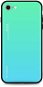 TopQ Cover LUXURY iPhone SE 2022 solid rainbow green 73934 - Phone Cover