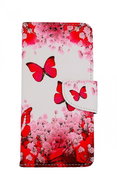 TopQ Case Samsung A53 5G booklet Pink butterflies 73754 - Phone Case
