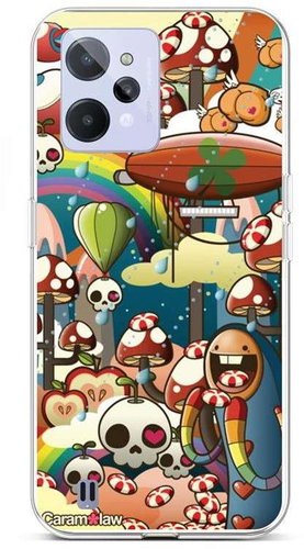 TopQ Cover Realme C31 silicone Caram Law 2 74352 - Phone Cover - Main image