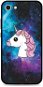 TopQ Cover LUXURY iPhone SE 2022 hard Space Unicorn 74087 - Phone Cover