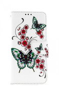 TopQ Case Samsung A53 5G booklet Butterflies with flower 73614 - Phone Case