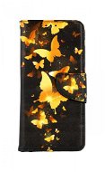 TopQ Puzdro Samsung A53 5G knižkové Luxusné motýliky 73604 - Puzdro na mobil