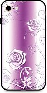 TopQ Kryt iPhone SE 2022 silikón Abstract Roses 74504 - Kryt na mobil