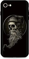 TopQ Kryt iPhone SE 2022 silikón Music Skeleton 74247 - Kryt na mobil