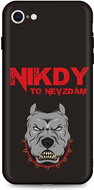 TopQ Cover iPhone SE 2022 silicone I'll never give up 74181 - Phone Cover