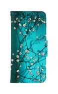 TopQ Case Vivo V23 5G Book Blue with flowers 73542 - Phone Case