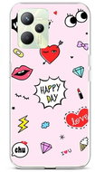 TopQ Cover Realme C35 Happy Day 74615 - Phone Cover