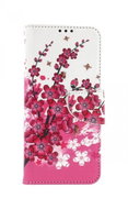 TopQ Case Vivo V21 5G booklet Flowers textile 73850 - Phone Case