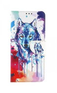 TopQ Case Realme 9 Pro Book Drawing wolf 71476 - Phone Case