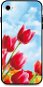 TopQ Kryt iPhone SE 2022 silikón Tulips 74505 - Kryt na mobil