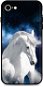 TopQ Kryt iPhone SE 2022 silikón White Horse 74502 - Kryt na mobil