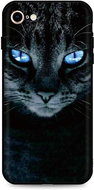 TopQ Cover iPhone SE 2022 silicone Dark Cat 74467 - Phone Cover