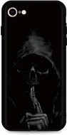 TopQ Cover iPhone SE 2022 silicone Dark Grim Reaper 74233 - Phone Cover