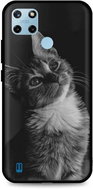 TopQ Cover Realme C25Y silicone Cute Cat 70510 - Phone Cover