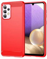 TopQ Cover Samsung A33 5G silicone Red 73953 - Phone Cover