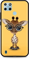 TopQ Cover Realme C25Y silicone Cute Giraffe 70508 - Phone Cover