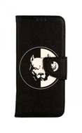TopQ Case Vivo V23 5G Book Black and White Pitbull 73862 - Phone Case