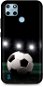 TopQ Kryt Realme C25Y silikón Football 70500 - Kryt na mobil
