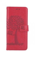 TopQ Case Realme 9 5G Book Dark Pink Owl Tree 74154 - Phone Case