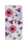 TopQ Case Vivo Y76 5G Book Flowers 73803 - Phone Case