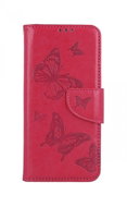TopQ Case Xiaomi Redmi Note 11 book Butterfly pink 73696 - Phone Case