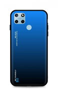 TopQ Cover LUXURY Realme C25Y solid rainbow blue 70222 - Phone Cover
