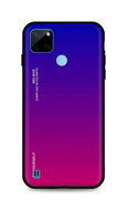 TopQ Cover LUXURY Realme C21Y solid rainbow purple 69766 - Phone Cover