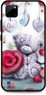 TopQ Cover Realme C21Y silicone Teddy Bear 69702 - Phone Cover