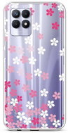 TopQ Cover Realme 8i silicone Pink Blossom 69875 - Phone Cover