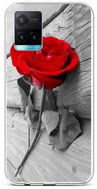 TopQ Cover Vivo Y33s silicone Red Rose 69190 - Phone Cover