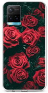 TopQ Cover Vivo Y33s silicone Red rosettes 69150 - Phone Cover