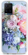 TopQ Cover Vivo Y21s silicone Bouquet 69101 - Phone Cover