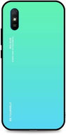 TopQ Cover LUXURY Xiaomi Redmi 9A solid rainbow green 51291 - Phone Cover