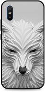 TopQ Cover LUXURY Xiaomi Redmi 9A hard White wolf 51271 - Phone Cover