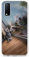 TopQ Cover Vivo Y11s silicone Reflection of a tiger 70065 - Phone Cover