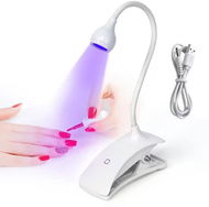 Bafi Mini LED lampa  na nehty s klipsou - UV lampa na nehty