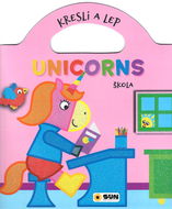 Unicorns Draw and Glue - School - Matrica gyerekeknek