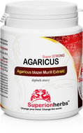 Superionherbs Agaricus blazei Murill, 40% polysaccharide extract, 90 capsules - Dietary Supplement