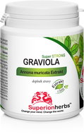 Superionherbs Graviola, čistý extrakt z listů, 90 tobolek - Doplněk stravy