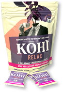 Superionherbs Kohi-Relax adaptogen coffee mix with lion's mane & chaga, 20 servings - Drink