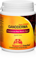 Superionherbs Ganoderma, Duanwood Red Reishi, 100% spore powder, 90 capsules - Reishi