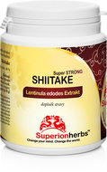Superionherbs Shiitake - Houževnatec jedlý, 90 tobolek - Shiitake