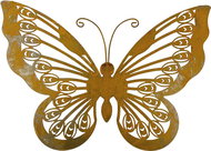 Prodex Butterfly rusty metal hanging 46 × 30 cm - Decoration